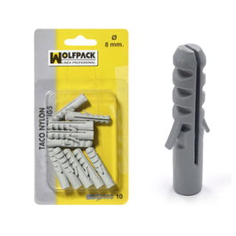 WOLFPACK LINEA PROFESIONAL Blister de chevilles en nylon 4 mm (50 unités)</div>