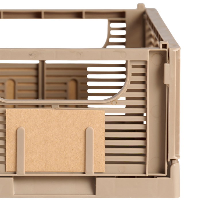 Day Lot de 2 boîtes de rangement pliables gris