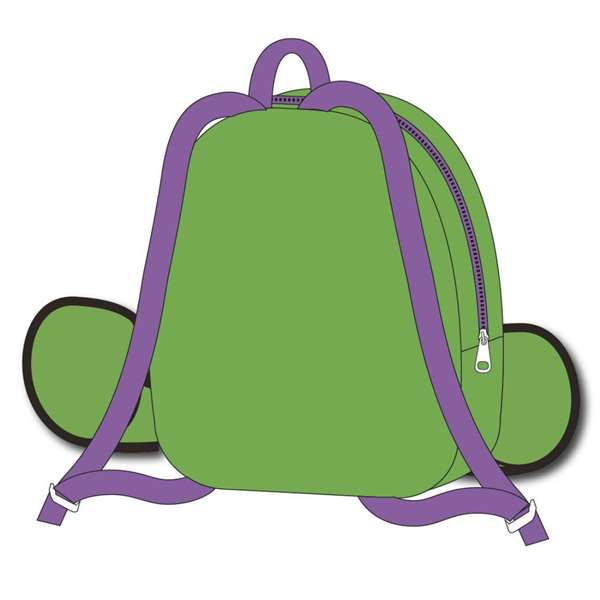Cerdá Sac de puériculture Avengers Hulk en peluche 18.0 x 22.0 x 4.0 cm