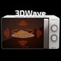 Cecotec ProClean 3110 Micro-ondes 700 W Grill 20 L Blanc 01523