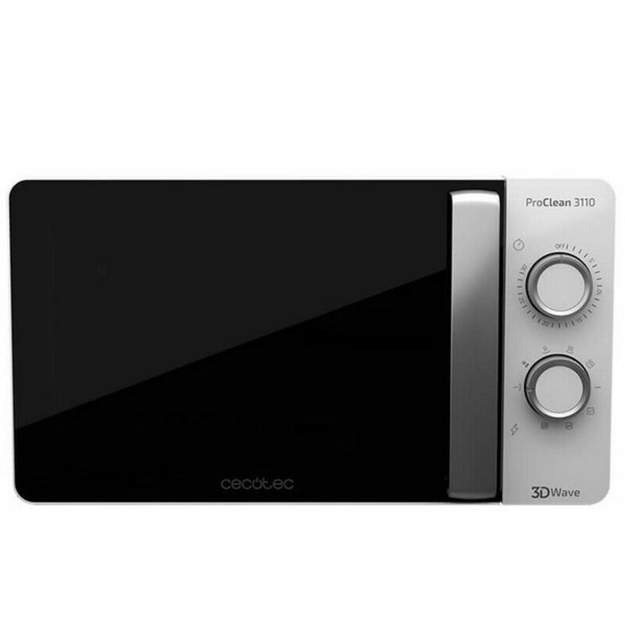 Micro-ondes avec Gril Cecotec ProClean 3110 20 L 700W Blanc Noir 800 W 700 W 20 L Micro-ondes avec Gril Cecotec ProClean 3110 20 L 700W Blanc Noir 800 W 700 W 20 L