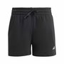 Short de Sport Adidas Essentials Small Logo Fleece Shorts Noir