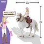 Schleich 42713 Horse Club - Figurines Sofia et Blossom, jeu de figurines équestres pour enfant dès 4 ans
