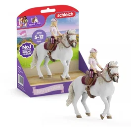 Schleich 42713 Horse Club - Figurines Sofia et Blossom, jeu de figurines équestres pour enfant dès 4 ans