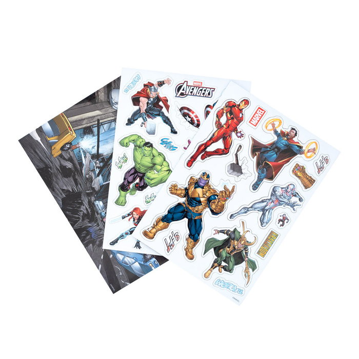 Grupo Erik Marvel set d'aimants découpés Avengers