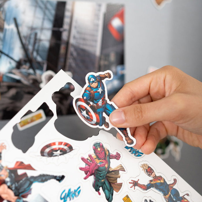 Grupo Erik Marvel set d'aimants découpés Avengers