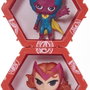 WOW! STUFF Set de figurines à LED WOW POD Vision + Scarlet Marvel, collection, personnages, autocollants UV et connectables, fonctionne avec 3 piles AAA