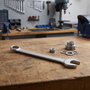 IRIMO Clé combinée en acier zincée taille 9