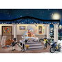 Playmobil 71347 Calendrier de l'Avent Vol au Musée - Jouet de Figurines avec Moto, Robot, pour Enfants Dès 4 Ans