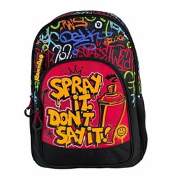 Toybags Sac à dos primaire Ranking Graffiti double compartiment