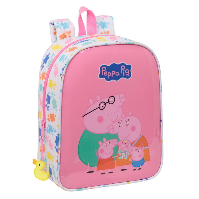 Cartable Peppa Pig Baby pig Multicouleur 22 x 27 x 10 cm