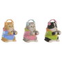 Home ESPRIT Figurine Décorative Chat Multicouleur (3 Unités)