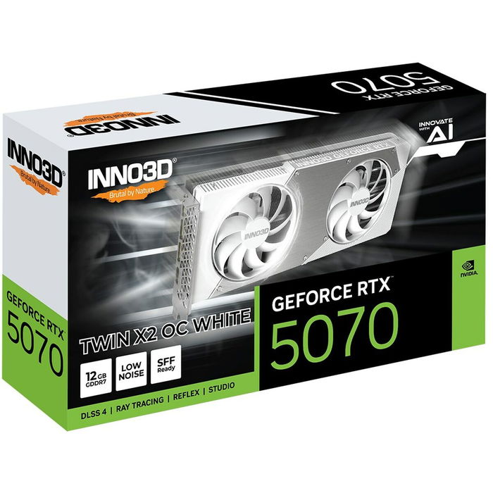 Carte Graphique INNO3D N50702-12D7X-195064W nvidia geforce rtx 5070 12 GB