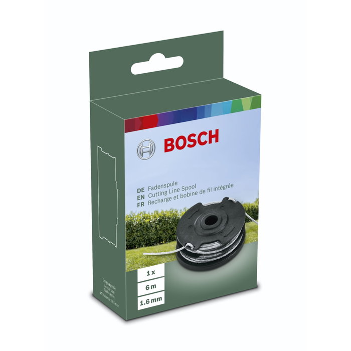 Bosch Recharge de bobine de fil 1,6 mm x 6 m pour ART 24, 27, 30 et ART 30-36 LI Bosch Recharge de bobine de fil 1,6 mm x 6 m pour ART 24, 27, 30 et ART 30-36 LI