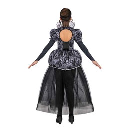 My Other Me Déguisement Reine des Catacombes avec Tiare, Robe et Collants - 10-12 ans