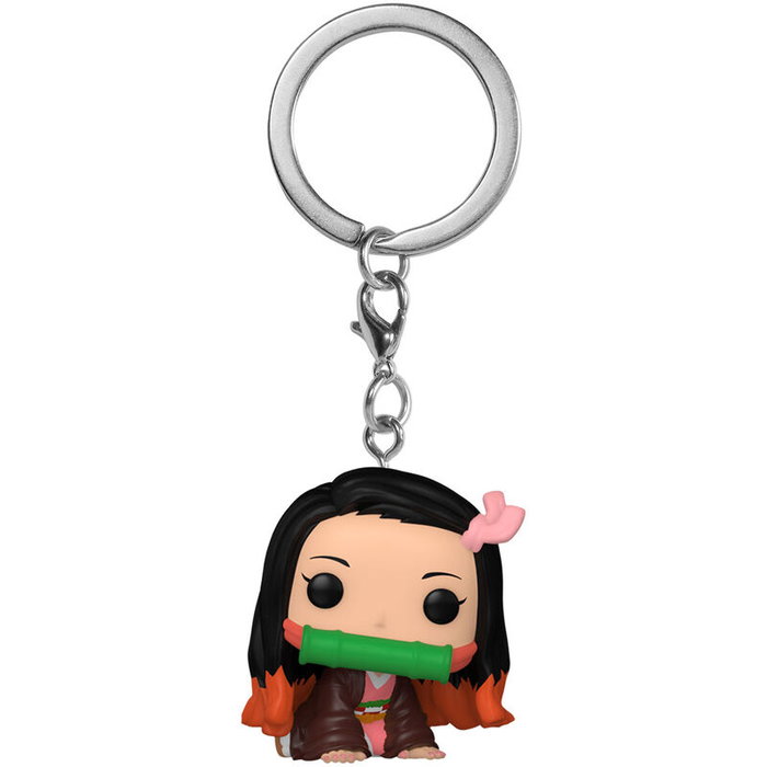 FUNKO Pocket POP! Demon Slayer Kimetsu no Yaiba Nezuko Kamado Porte-clés FUNKO Pocket POP! Demon Slayer Kimetsu no Yaiba Nezuko Kamado Porte-clés