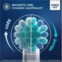 Oral-B - Brossettes de rechange Pro Kids 3+ - Le Roi Lion Disney - Pack de 4 - Pour enfants dès 3 ans - Compatible brosses à dents électriques Oral-B Kids