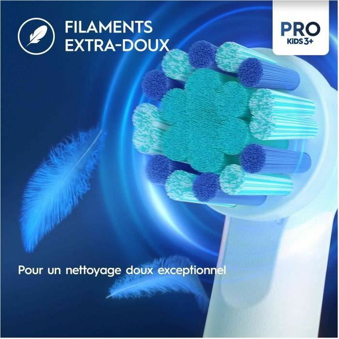 Oral-B Pro Kids Le Roi Lion Brossettes de rechange, Pack de 4 Oral-B Pro Kids Le Roi Lion Brossettes de rechange, Pack de 4