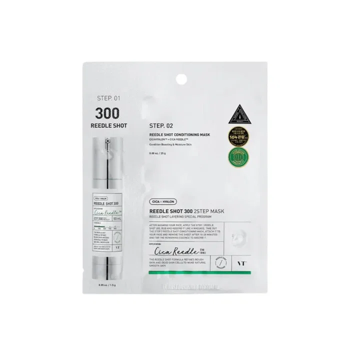 Vt Cosmetics VT REEDLE SHOT 300 Masque en 2 étapes 25 g