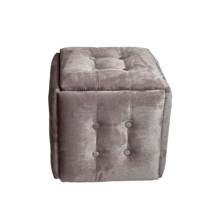 GO GIFT Jeu de tabourets Transformer Rose Velours Acier - 5 Unités GO GIFT Jeu de tabourets Transformer Rose Velours Acier - 5 Unités