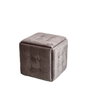 GO GIFT Jeu de tabourets Transformer Rose Velours Acier - 5 Unités