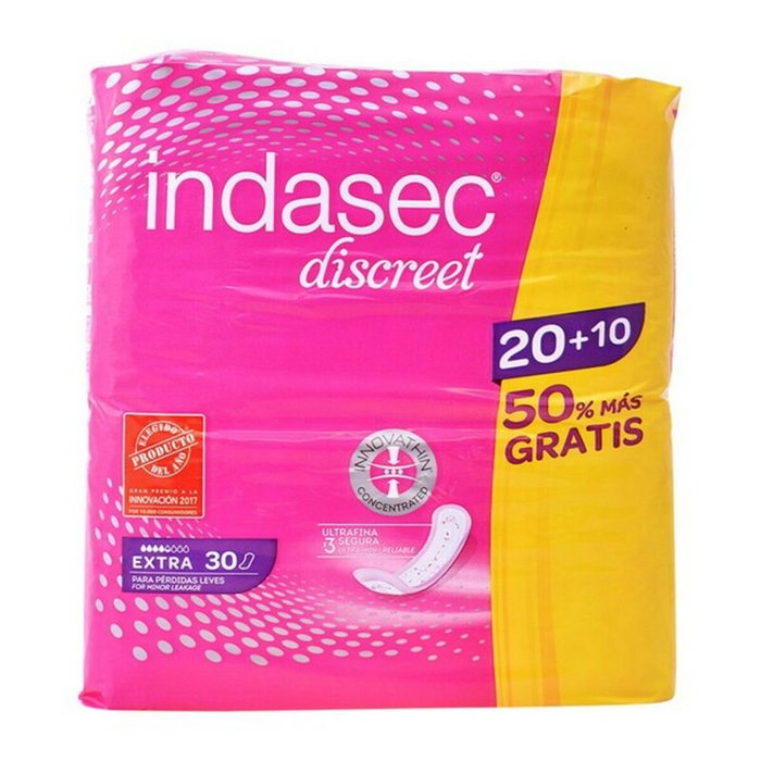 Indasec DISCREET compresse incontinence extra 20 u