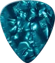 DUNLOP Pack de 72 médiators Genuine Celluloid Classic Turquoise - Medium