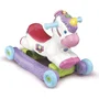 VTech Baby Porteur à Bascule et Pousseur 3 en 1 Cléo Ma Licorne Basculo - Jouet Parlant et Lumineux pour Enfant 12 à 36 Mois - Développe la Motricité - Rose, Blanc et Violet