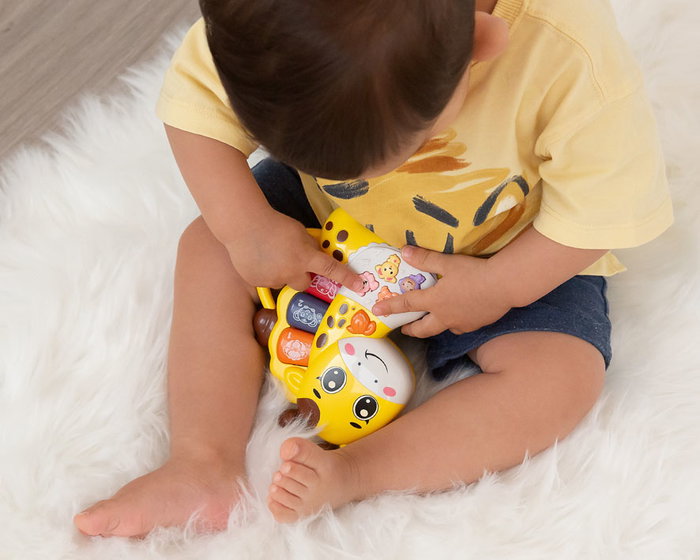 KioKids Girafe Musicale et Piano Jouet Educatif Jaune KioKids Girafe Musicale et Piano Jouet Educatif Jaune