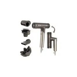 Shark Sèche-cheveux SpeedStyle Pro FLEX - Léger, pliable, Technologie IQ, 4 accessoires inclus - Anti-frisottis, lissage, coiffage personnalisé
