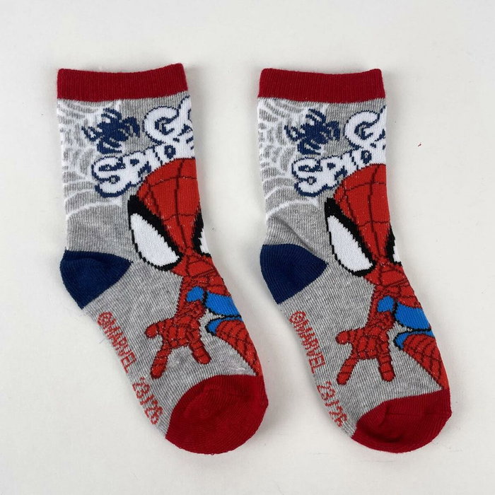 Spidey Lot de 5 paires de chaussettes bleu Taille 27-30