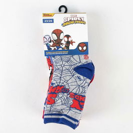 Chaussettes Spidey Bleu 5 paires M