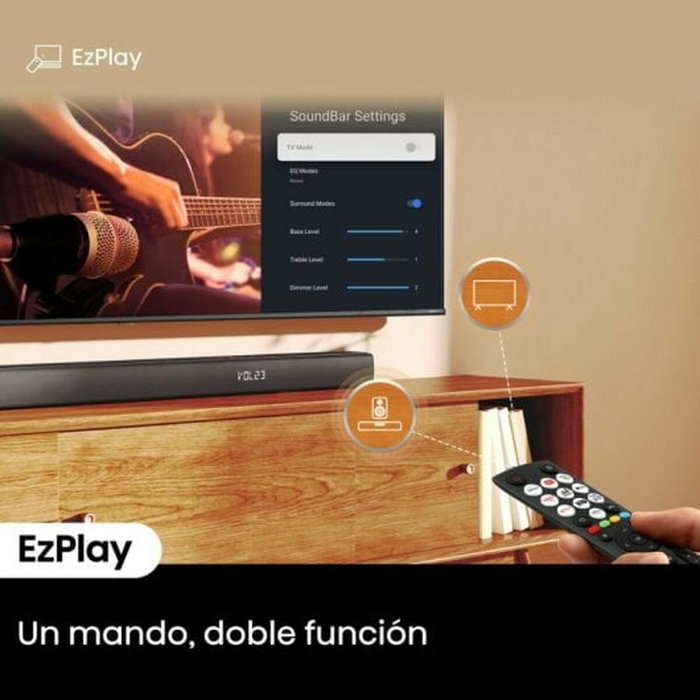 Hisense HS3100 Barre de Son 3.1 Canaux 480W Noir