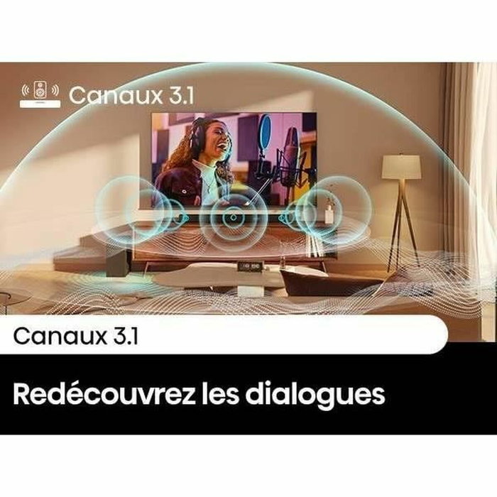 Hisense HS3100 Barre de Son 3.1 Canaux 480W Noir
