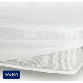 Lovely Home Protecteur de matelas Blanc 90 x 190 cm