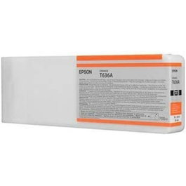 Epson Cartouche d'encre originale C13T636A00 Orange 700 ml