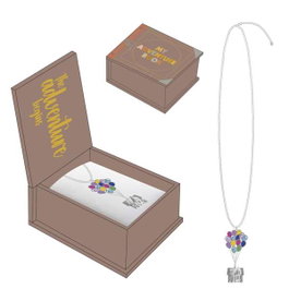 Cerdá Boîte à bijoux Pixar Up Argentée
