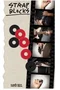 Ernie Ball Strap Blocks 4pcs Rouge et Noir