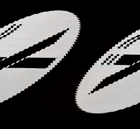 INGADESA Pictogramme "Ne pas fumer" Inox Mat 90x3mm INGADESA Pictogramme "Ne pas fumer" Inox Mat 90x3mm