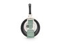 Kinvara Poêle à Induction antiadhésive Aluminium Pressé 24 cm Argent (Set de 6)