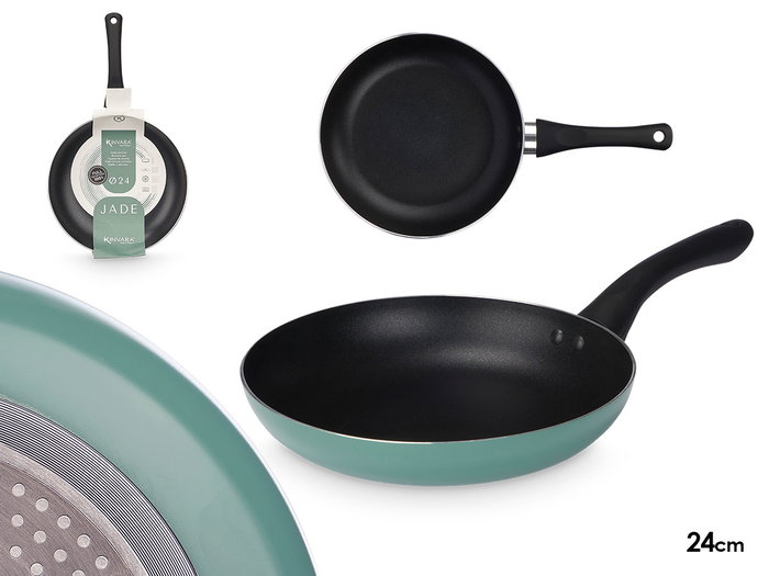 Kinvara Poêle à Induction antiadhésive Aluminium Pressé 24 cm Argent (Set de 6) Kinvara Poêle à Induction antiadhésive Aluminium Pressé 24 cm Argent (Set de 6)
