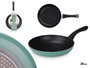 Kinvara Poêle à Induction antiadhésive Aluminium Pressé 24 cm Argent (Set de 6)
