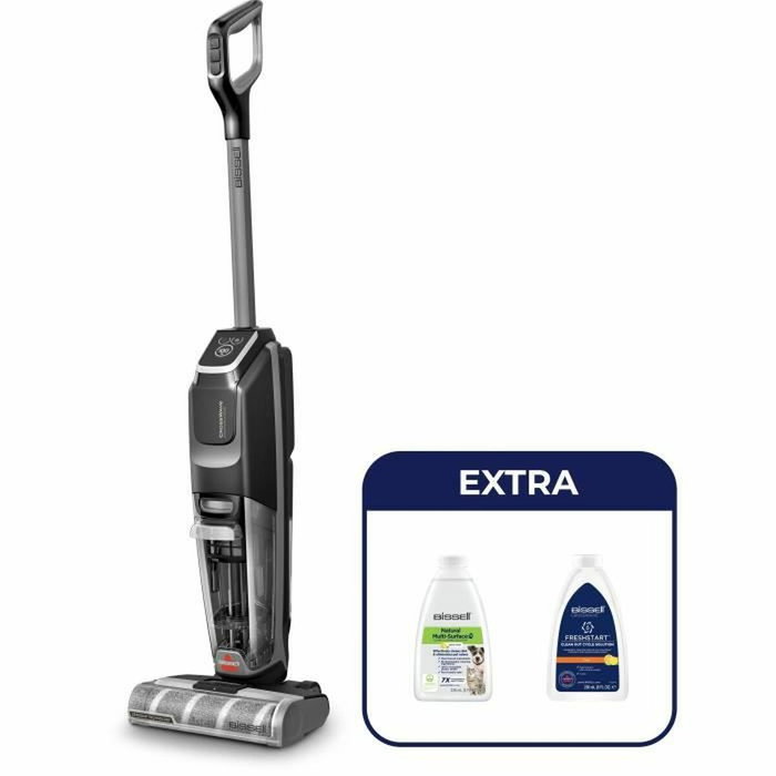 Bissell CrossWave OmniForce Edge Select - Aspirateur Balai Laveur sans Fil Noir et Titane