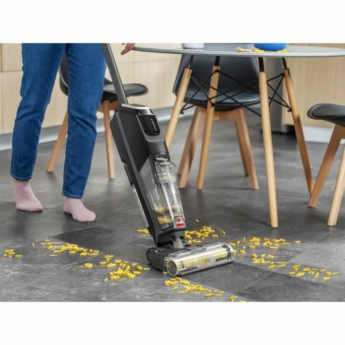 Bissell CrossWave OmniForce Edge Select - Aspirateur Balai Laveur sans Fil Noir et Titane