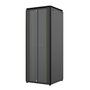 Lanview Armoire Rack Informatique Autoportante 19 pouces 42U 800 x 800 mm Porte Vitrée