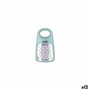 Quid Râpe multi-usages Ozon Vert Métal 13 x 7,5 cm (12 Unités)