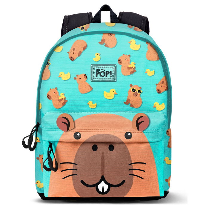 Karactermania Oh My Pop Capy Mochila HS FAN 3.0 - Vert - 41x31x18 cm