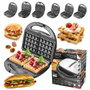 Adler CR 3057 Machine à sandwich Noir Argenté 1200 W