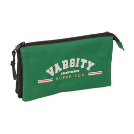 Fourre-tout BlackFit8 Varsity Noir Vert 22 x 12 x 3 cm