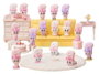 Esther Bunny Blind Box présentoir mini-figurines Little Vlog Bunny Face Series 6 cm (6)